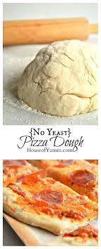 No Yeast Pizza Dough Recipe No Yeast Pizza Dough Pizza Recipes Dough Homemade Pizza