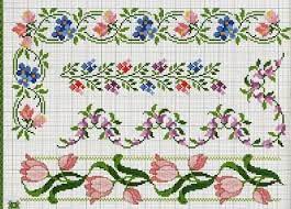 Grande Raccolta Di Cornici E Bordi A Punto Croce Paperblog Bordi A Punto Croce Punto Croce Punto Ricamo