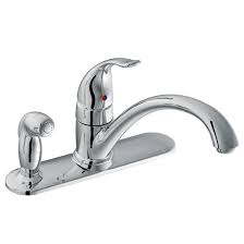 Repairing a single handle disk faucet. Moen Torrance 1 Handle Kitchen Faucet Ca87484 Rona