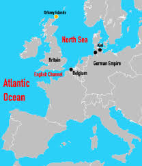 One hundred years ago today, on august 4, 1914, german troops began pouring over the border into belgium, starting the first major battle of world war i. Europe 1914 Map North Sea The Globalist