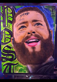 Fire Art Post Malone