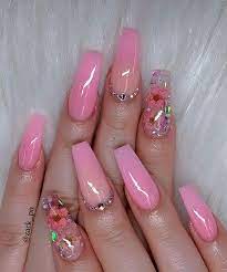 Lentejuelas holográficas con forma de mariposas para las amantes del nail art. 58 Pretty Easy Gel Nail Designs To Copy In 2019 17 Updowny Com Summernailsbeach Manicura De Unas Unas De Acrilico Elegantes Unas Postizas De Gel