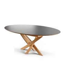 Retrouvez des tables majoritairement personnalisables et conçues en grande partie en europe sur la boutique en ligne et les magasins 4 pieds, le spécialiste tables, chaises et tabourets. Table Elliptica Dessus Bois Ou Ceramique Ovale Ctm