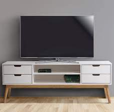 meuble tv bobochic paris meuble tv blanc maela en bois massif meuble blanc avec tiroir ideale pour le rangement parquet bois meuble tv bois massif meuble blanc