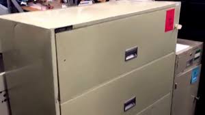 Maybe you would like to learn more about one of these? Used Four Drawer Fireproof Lateral File Cabinet Schwab 5000 43 L X 20 5 D Youtube
