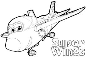 Super Wings Ausmalbilder Drucken Sie Fur Kinder