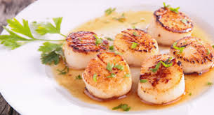Seared scallops in white wine butter sauce. Scallops For Cholesterol Control 5 Heart Healthy Recipes