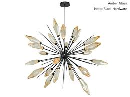 Rock Crystal Starburst Chandelier 72 Artisan Crafted Lighting