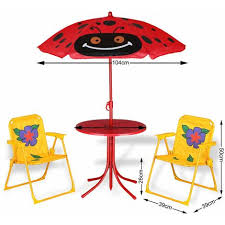 Die besten sitzgruppen für kinder im vergleich. Deuba Kindersitzgruppe 2x Klappstuhl 1x Tisch Mit Sonnenschirm Kindermobel Garten Tisch Sitzgruppe Fur Kinder