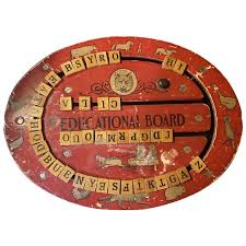 Early 20th Century FOX Educational Board for Children