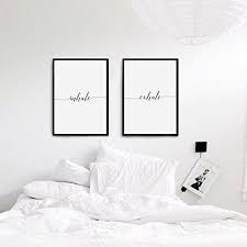 4.3 out of 5 stars 421. Inhale Exhale Print Bedroom Decor Wedding Gift Wall Art Wall Decor Minimal Print Couple Print Fashion Print Set Of 2 Bedroom Prints Buy Online In Fiji At Fiji Desertcart Com Productid 38242496