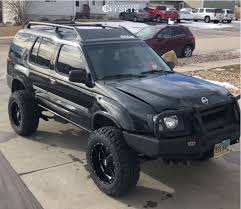 And now it's cool to have a supercharged engine, a new option for 2002. 2002 Nissan Xterra Wheel Offset Slightly Aggressive Suspension Lift 2 5 607521 Custom Offsets