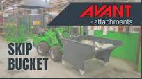 Avant attachments: Skip bucket