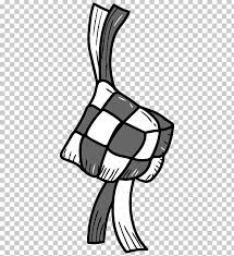 Black and white butterfly element vector. Ketupat Black And White Png Clipart Art Artwork Beak Bird Black And White Free Png Download