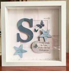 Baby Boy Personalized Frame Baby Shower Gift Shadow Box Etsy Christening Gifts For Girls Personalised Christening Gifts Personalized Mother S Day Gifts