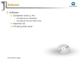 Due to the combination of device firmware and software applications installed, there is a possibility that some software functions may not perform correctly. Konica Minolta 1600f Configuration Exchange Meeting Jan 06 Lars Moderow Standards For 1600f Max Memory 10 100 Base T Ethernet Highspeed Usb 1 Ppt Download