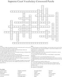 New lessons on the u.s. The Judicial Branch Crossword Wordmint
