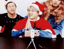 Monsta x ― lonely christmas (2017) · 4. Kpop Christmas Gifs Tenor
