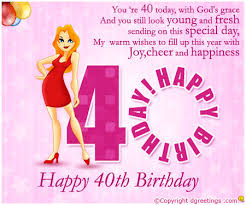 40th birthday sentiments for daughter. 40th Birthday Wishes For Friend