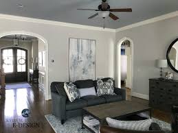 Paint Colour Review Benjamin Moore Collingwood Oc 28 Kylie M Interiors Silver Wallpaper Living Room Living Room White Paint Colors For Living Room