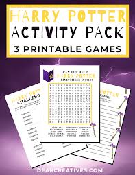 Google drive is a safe place to back up and access all your files from any device. Harry Potter Printables Word Searches Activity Pack Dear Creatives