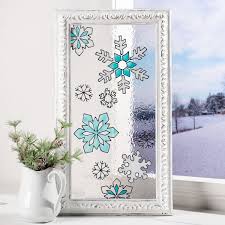 Winter Wonderland Gallery Glass Snowflake Frame Holiday Diy Projects Christmas Diy Snowflakes