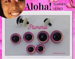 6 PAIR Aloha Summer Series Ojos de seguridad pintados a mano de 10 mm a 30  mm para muñeca oso de peluche en ganchillo costura Amigurumi Art & Craft ...