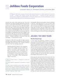 Pdf Jollibee Foods Corporation