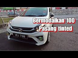 Aku nak tanya nie.tinted cermin depan keter aku dah expired. Produa Axia Tinted Bajet Bawah 100 Axia E 2020 Litetube