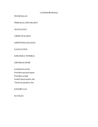 Banyak contoh proposal yang bisa kamu temui di media sosial atau buku khusus panduan teknik ini terdiri dari tiga tahap kegiatan, yaitu penyajian, reduksi dan penarikan kesimpulan dari data. Contoh Proposal Mohd Hasrul Academia Edu