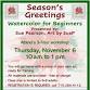 Season's Greetings Watercolor for Beginners event image