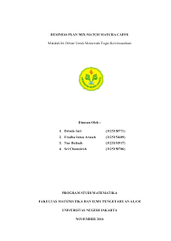 Makalah perencanaan bisnis via www.slideshare.net. Contoh Business Proposal Penggambar