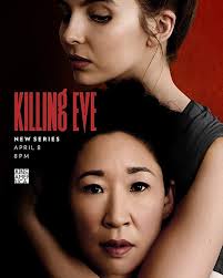 Killing Eve Stars Jodie Comer playing Villanelle + Sandra Oh as Eve. This  is the best killer thriller TV show. See it
