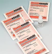 Seinen namen trägt dieser test, weil blut im stuhl oft äußerlich nicht zu erkennen ist (versteckt = okkult). Haemoccult Stuhltest 50 Beutel A 3 Testbriefchen 50 X 3 Tests Beckman Coulter 3060 Medikbedarf