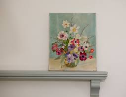 The large printable includes tulips in yellow, pink, red and white with pink edges. Vintage Flower Paintings Home Facebook