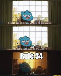 Know so let's just'skip to the end. Rule 34 - iFunny