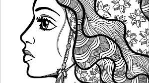 Portrait Illustration Done In Procreate Why I Love Using The Ipad Free Coloring Page Youtube Love Coloring Pages Coloring Pages Portrait Illustration