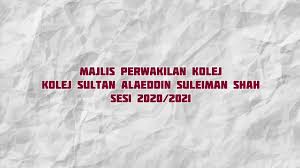 Kolej sultan alaeddin suleiman shah has reformed into 2 zones, and there are five blocks of accommodations are prepared for each zone. Majlis Perwakilan Kolej Sultan Alaeddin Suleiman Shah Sesi 2020 2021 Youtube