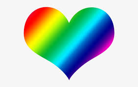 Download Rainbow Heart Png Corazones De Arcoiris Free Transparent Png Download Pngkey