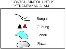 , , , logo daripada alam semula jadi: Simbol Simbol Dalam Peta Syntapuji