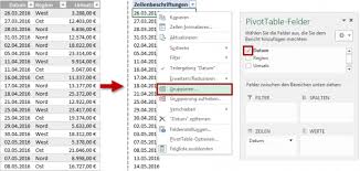 Excel 2016 Automatische Datumsgruppierung In Pivot So Funktioniert Es Problemlos Office Kompetenz De