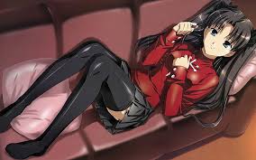 Fate Stay Night Tohsaka Rin Thigh Highs Type Moon Fate Series Free Wallpaper Wallpaperjam Com You can also upload and share your favorite rin tohsaka wallpapers. fate stay night tohsaka rin thigh