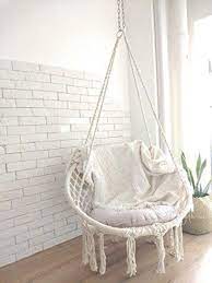 33 cozy hanging macrame chair ideas for your relaxing moment matchness com bedroom hanging chair cute room decor macrame chairs
