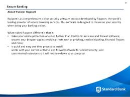 There is, too, such a thing as 'too much security'. Standard Bank Security Centre Content Update For October 2015