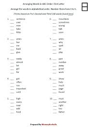 What is the correct order? Literacy Alphabetical Order Worksheet Worksheets Math Millionaire Consumer Book Subtraction Activities Grade 3 Practice Calculator Abc Sumnermuseumdc Org