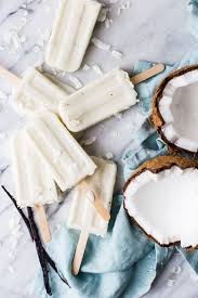 Coconut Cream Popsicles With Vanilla Bean And The Modern Proper Recipe Healthy Popsicle Recipes Healthy Popsicles Popsicle Recipes