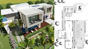 Check spelling or type a new query. 4 Bedrooms Modern Villa Design 27x15 6m Samphoas Plan