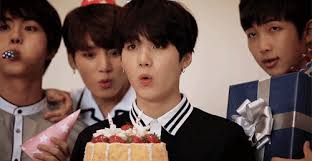 I am very sorry for not posting it at 12:00 am, i had training. Birthday Wishes Suga