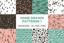 Download 100 Unique Trendy Seamless Patterns Vector Ai Pat Files Bypeople