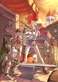 Promotional Illustration Characters Art Ragnarok Online Character Art Game Character Design Art